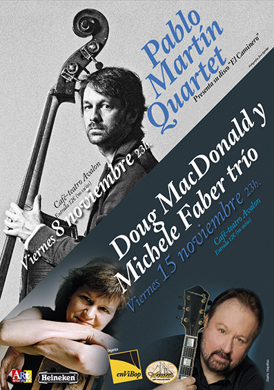 cartel Pablo Martín - Doug MacDonald y Michele Faber P